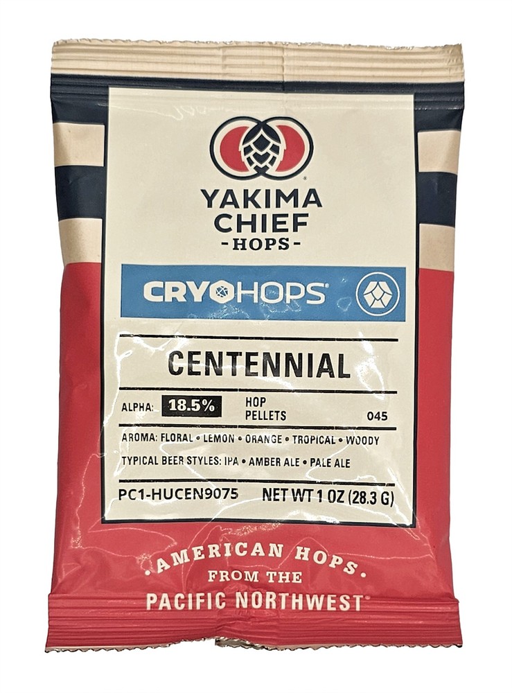 Cryo Hops® Centennial Pellet Hops 1oz