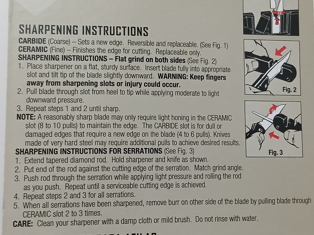 Smith's "Pocket Pal" Knife Sharpener - Item #PP1