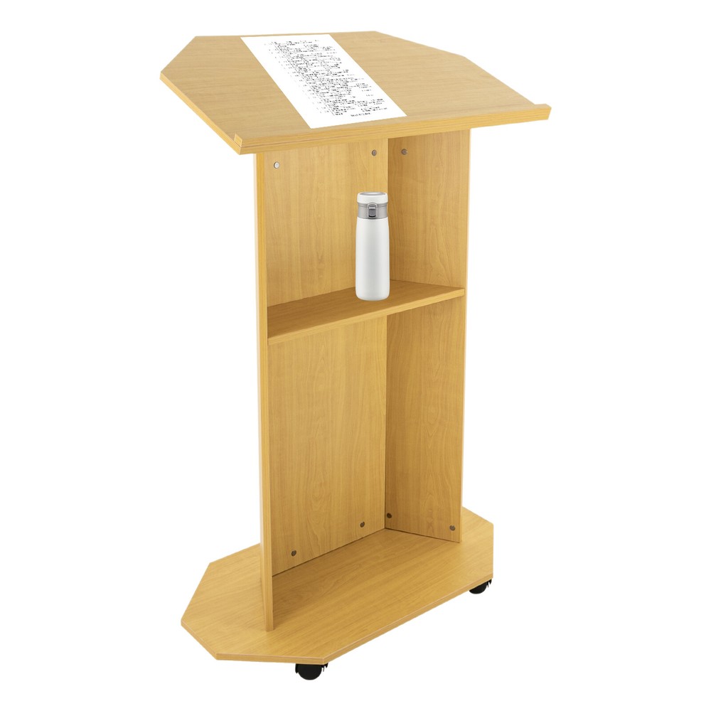 Movable Desk Conference Presentation Stand Presentation Standing for Classroom