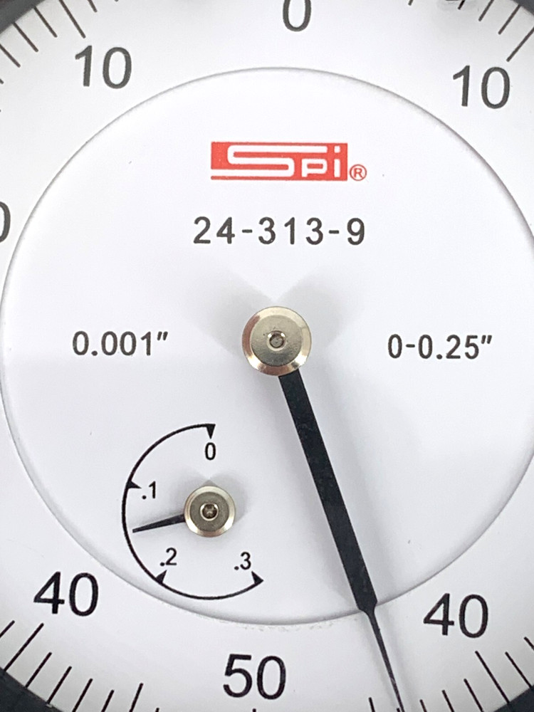 SPI 24-313-9 Dial Indicator .001" 0.25" Range In Great Shape