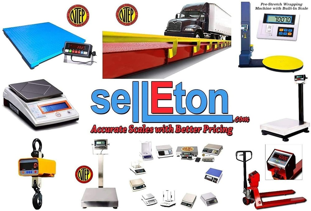 SL-918E2-5000 SellEton Scales Pallet Jack Scale 5000 x 1 lb.