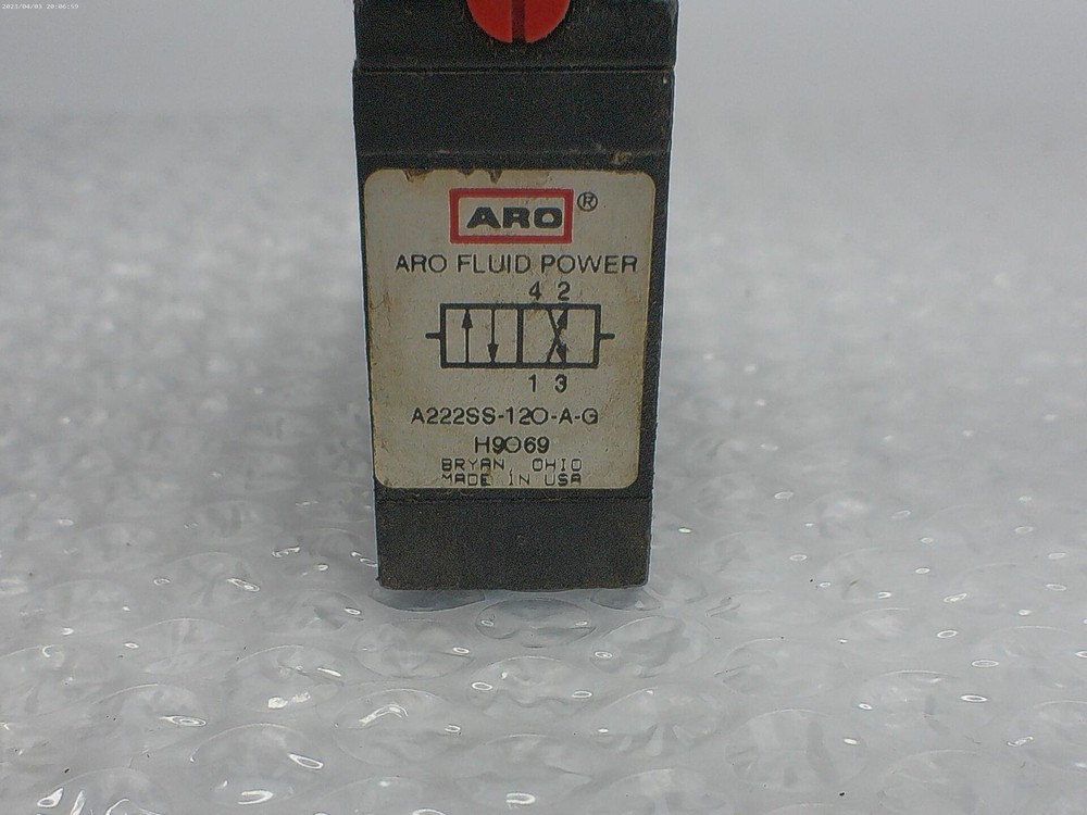 ARO A222SS-120-A-G VALVE UNMP