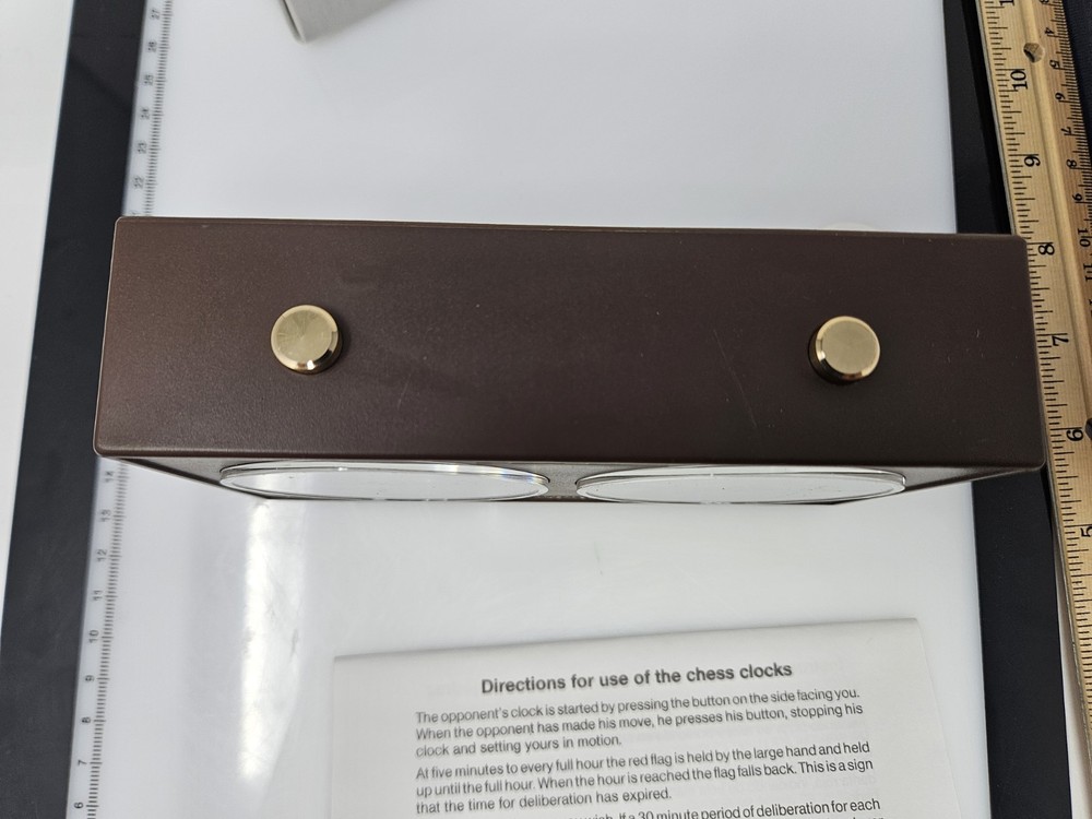 Vintage Jerger Chess Timer, In Box Unused
