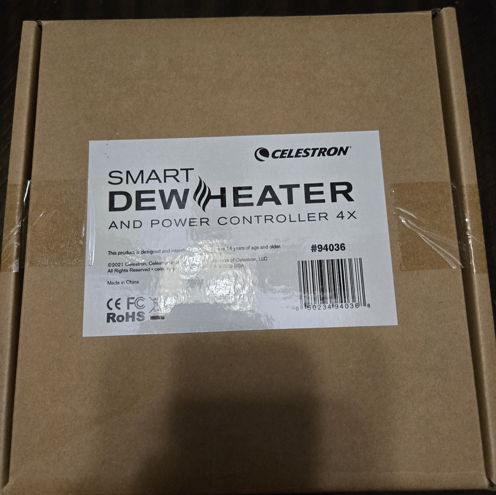 Celestron Smart Dew Heater & Power Controller 4x 94036