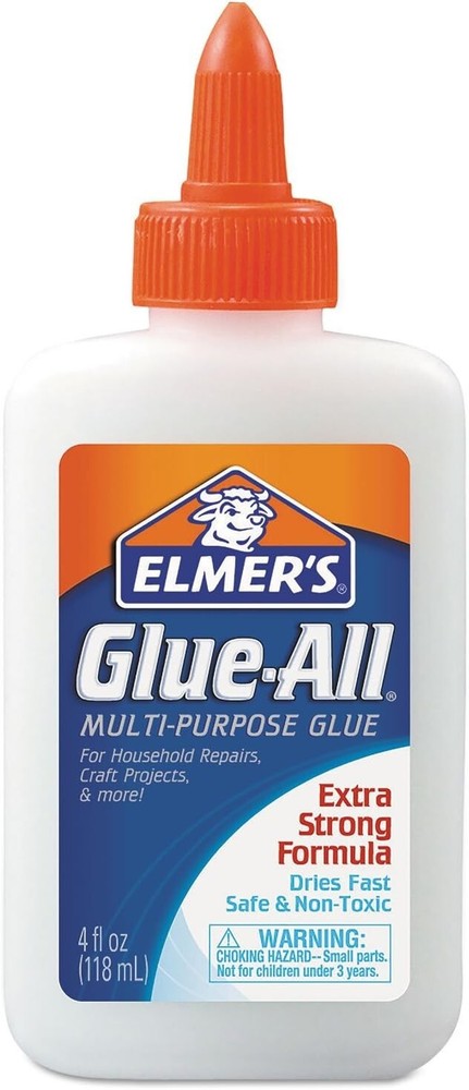 Elmer's Glue-All White Glue, 4 Oz, Dries Clear