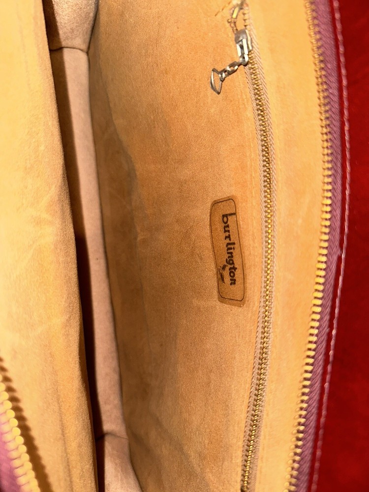 vintage leather document holder