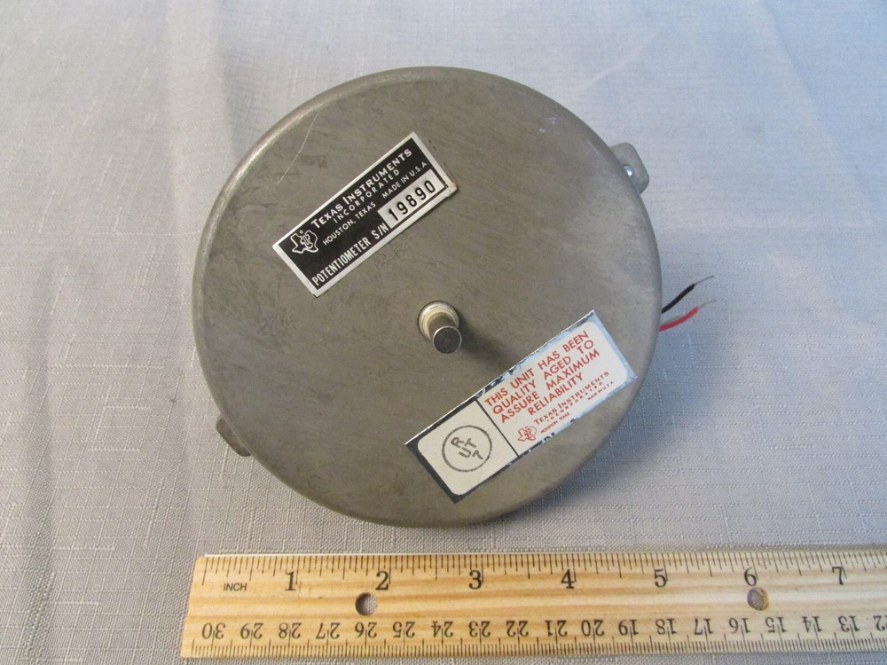 Texas Instruments Potentiometer 3.8 - 31 Ohms From Chart Recorder