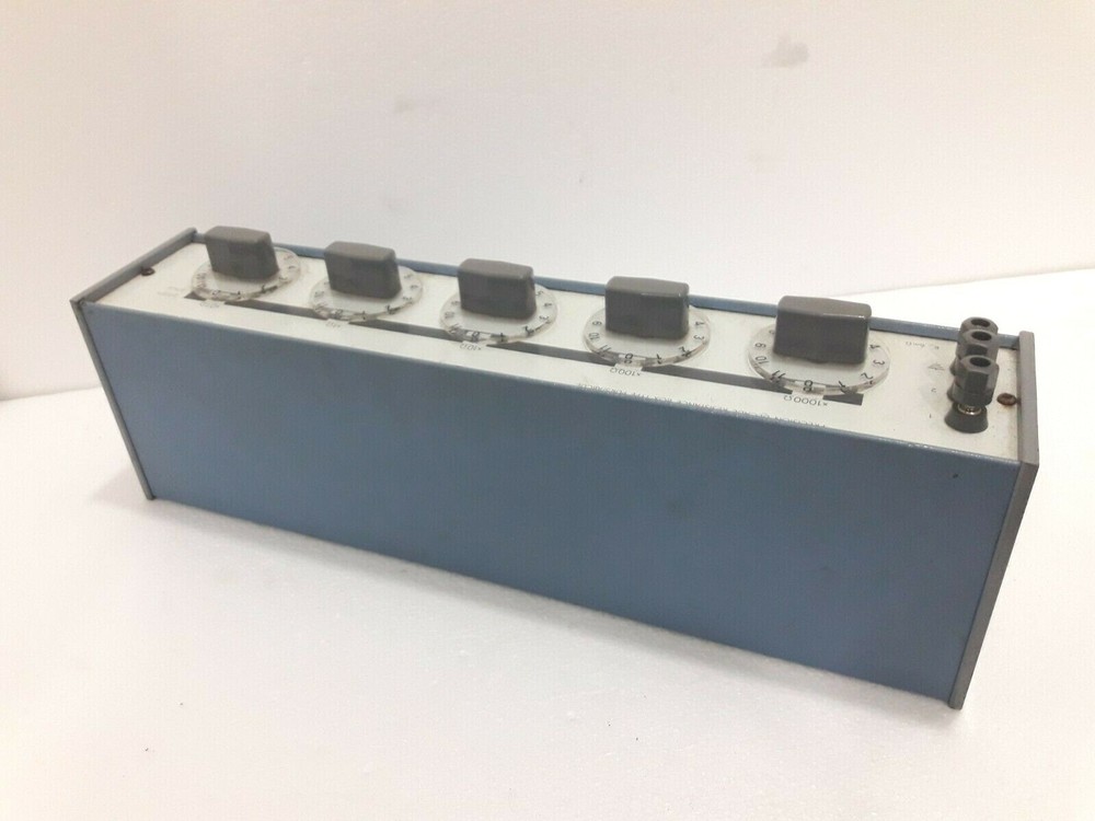 Danbridge PDR5/ABCDE Decade Resistance Box 0.1 to 100 Ω