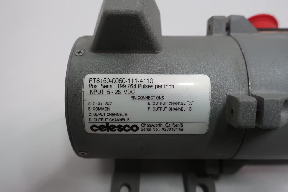 Celesco PT8150-0060-111-4110 Actuated Position Sensor 5-28v-dc