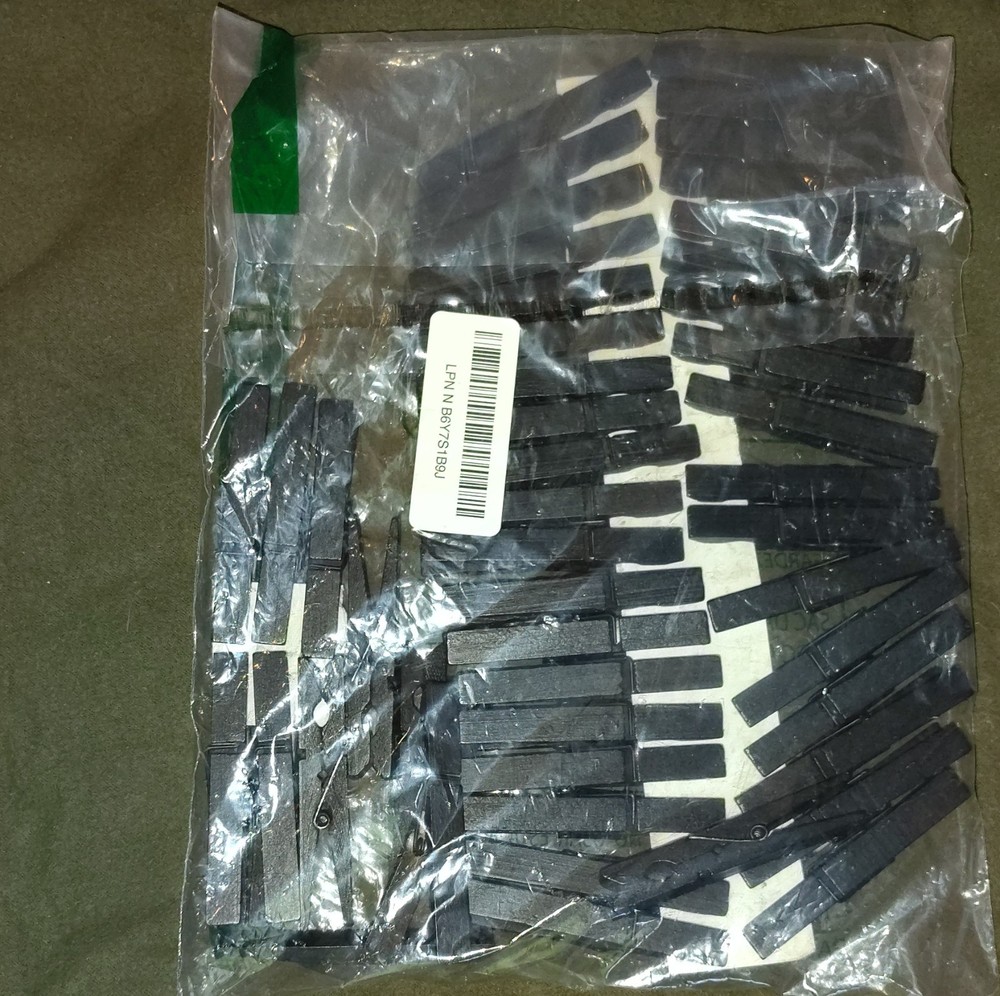 Black Clothespins