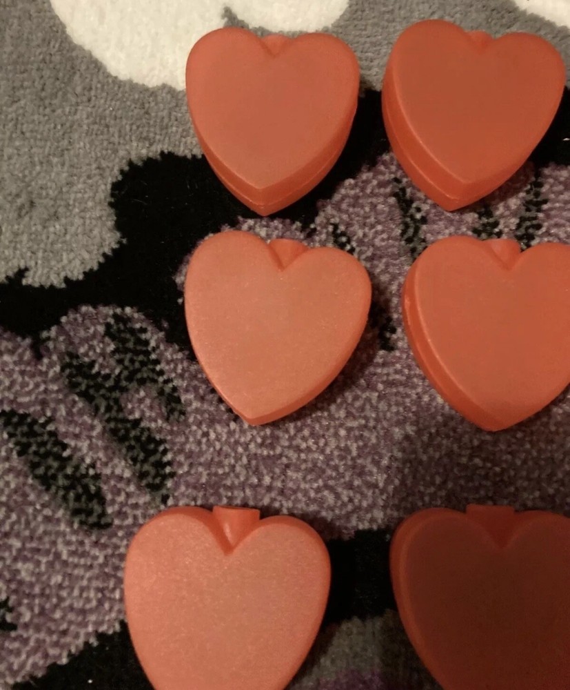 10 Valentines Red Heart Lights Blow Mold Light Covers
