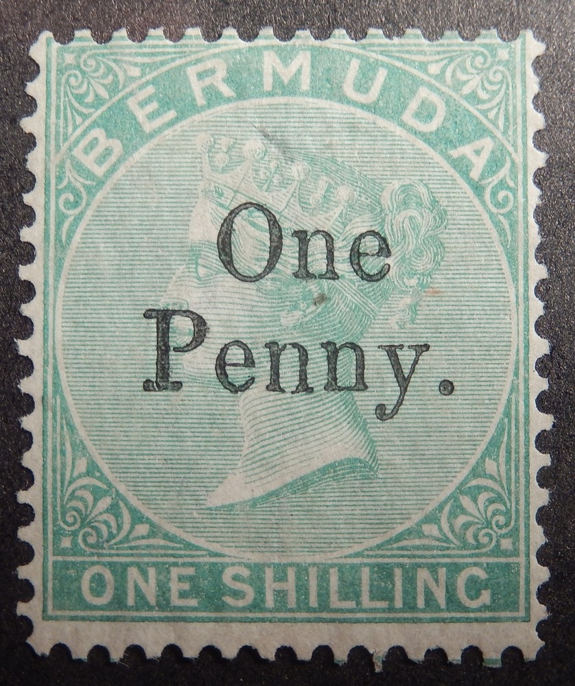 Bermuda Scott # 15, Mint No Gum