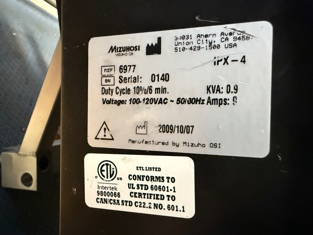 MIZUHOSI Model 6977 OSI Advance Control Pad System