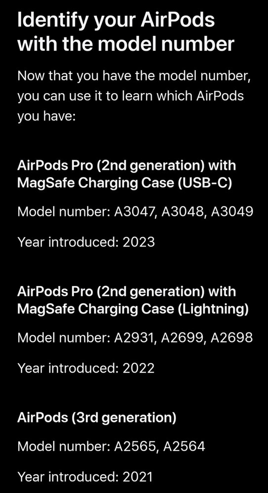 Apple AirPods 2nd Generation (LEFT Pod Only Replacement) A2031