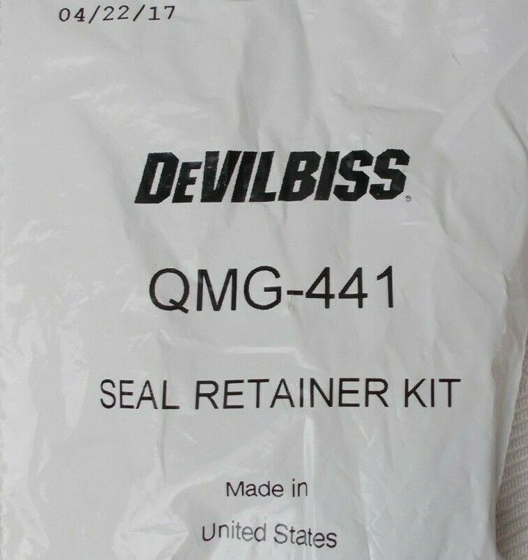 Seal Retainer Kit For: Pressure Tank Devilbiss QMG-441