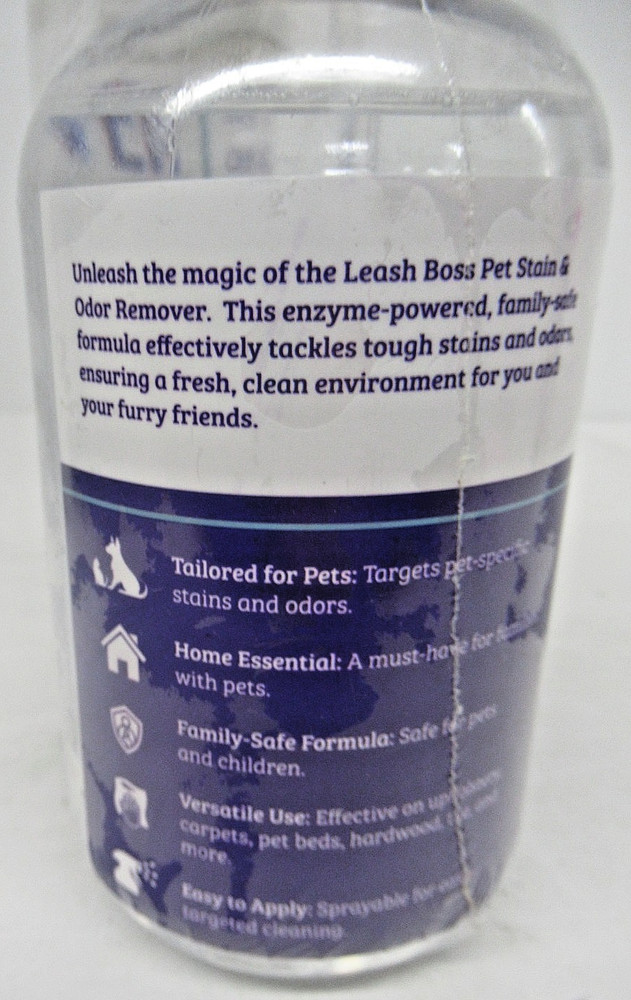 Leashboss Pet Stain & Odor Eliminator 500ml + 180ml