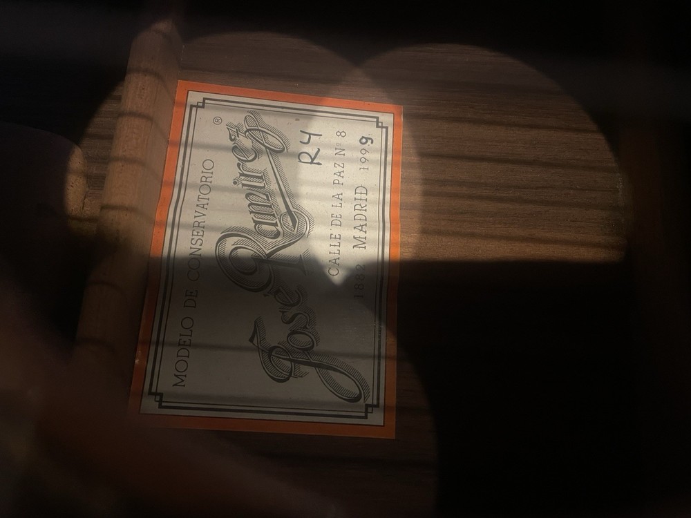 Jose Ramirez R4 Classical Nylon String Guitar