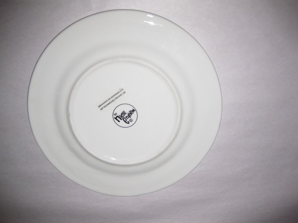 8 pcs Nicole Engblom ceramic serving dish Plates Cups Saucers (PLEASE READ)