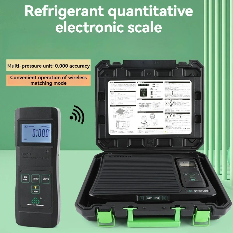 Refrigerant Scale RF-100 Refrigerant Charging Tool with Electronic Scale