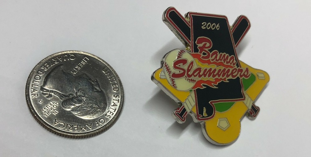 2006 Bama Slammers Baseball Alabama Pin