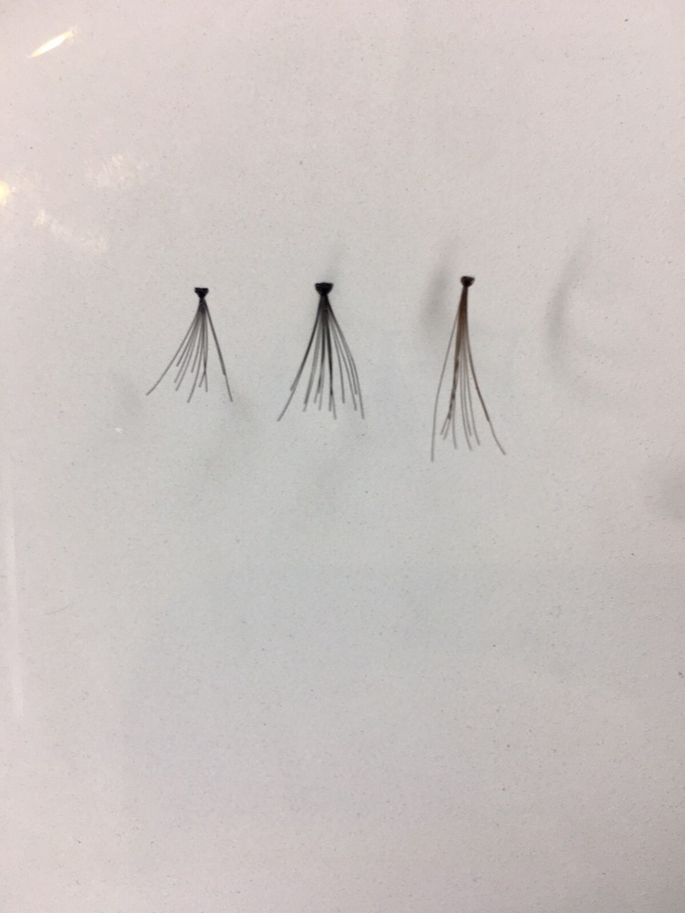 Elite Cosmetics False Eyelashes Individual #27 Black