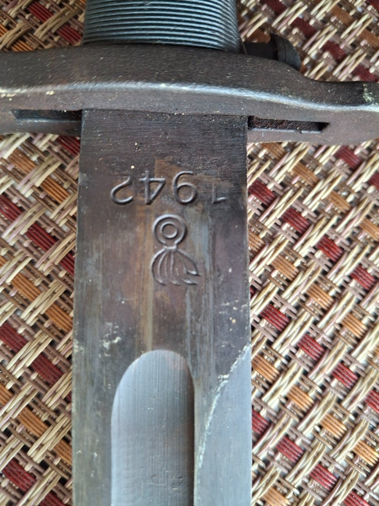 1942 Bayonet With 13 inch blade.