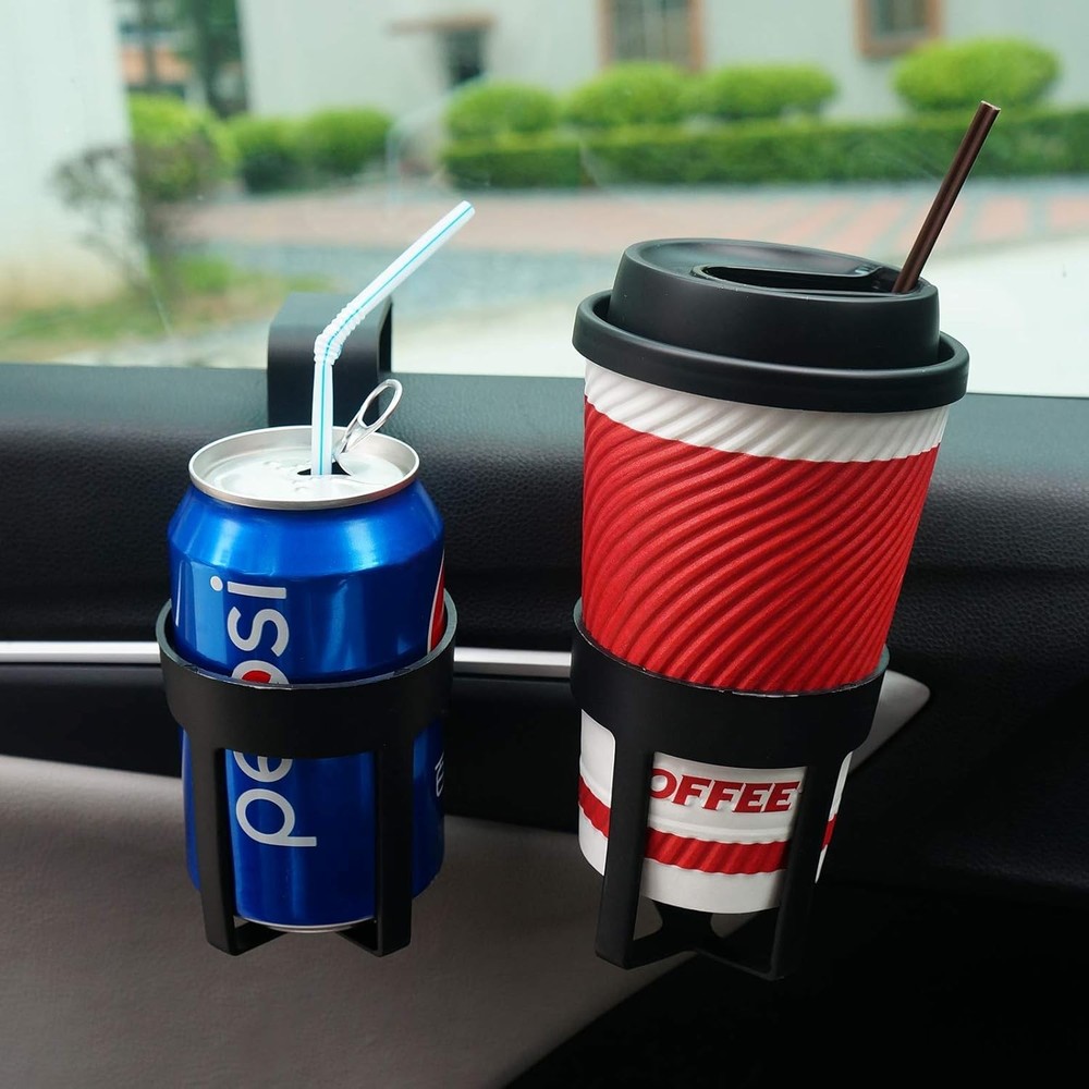 Car Auto Cup Can Holder Drink Window Door Interior Black