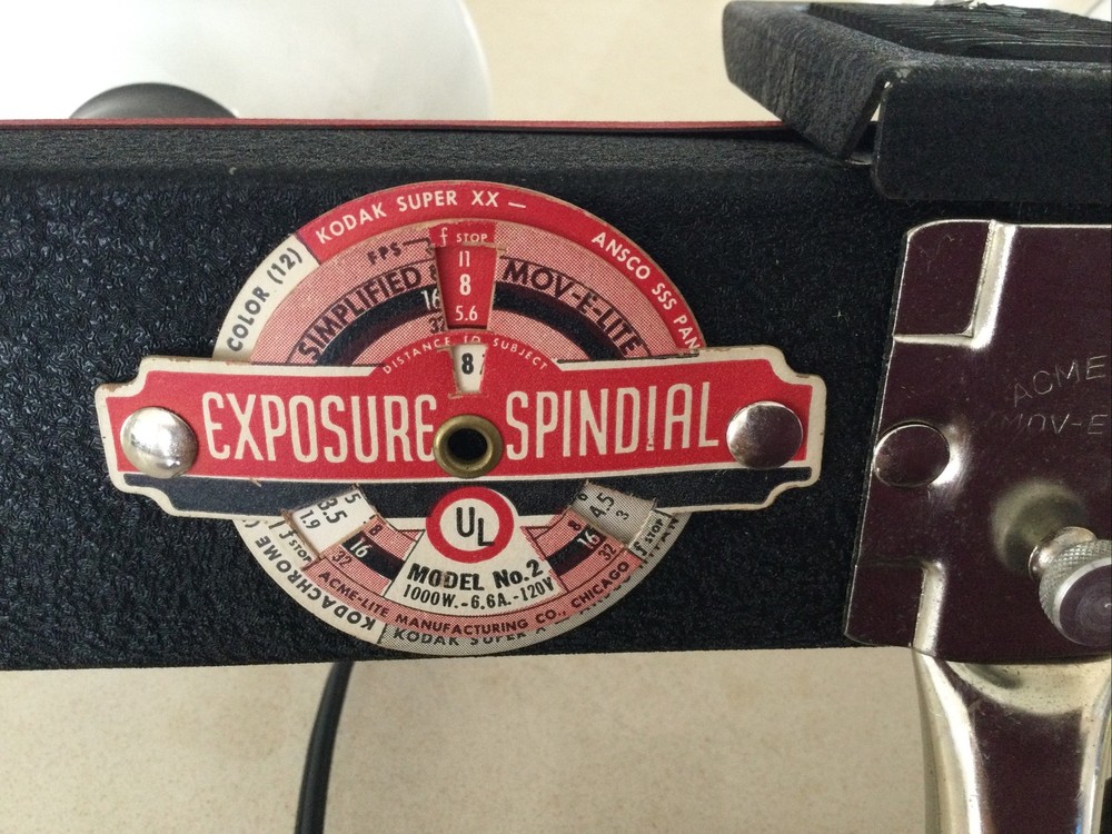 Mov-E-Lite With Exposure Spin dial.