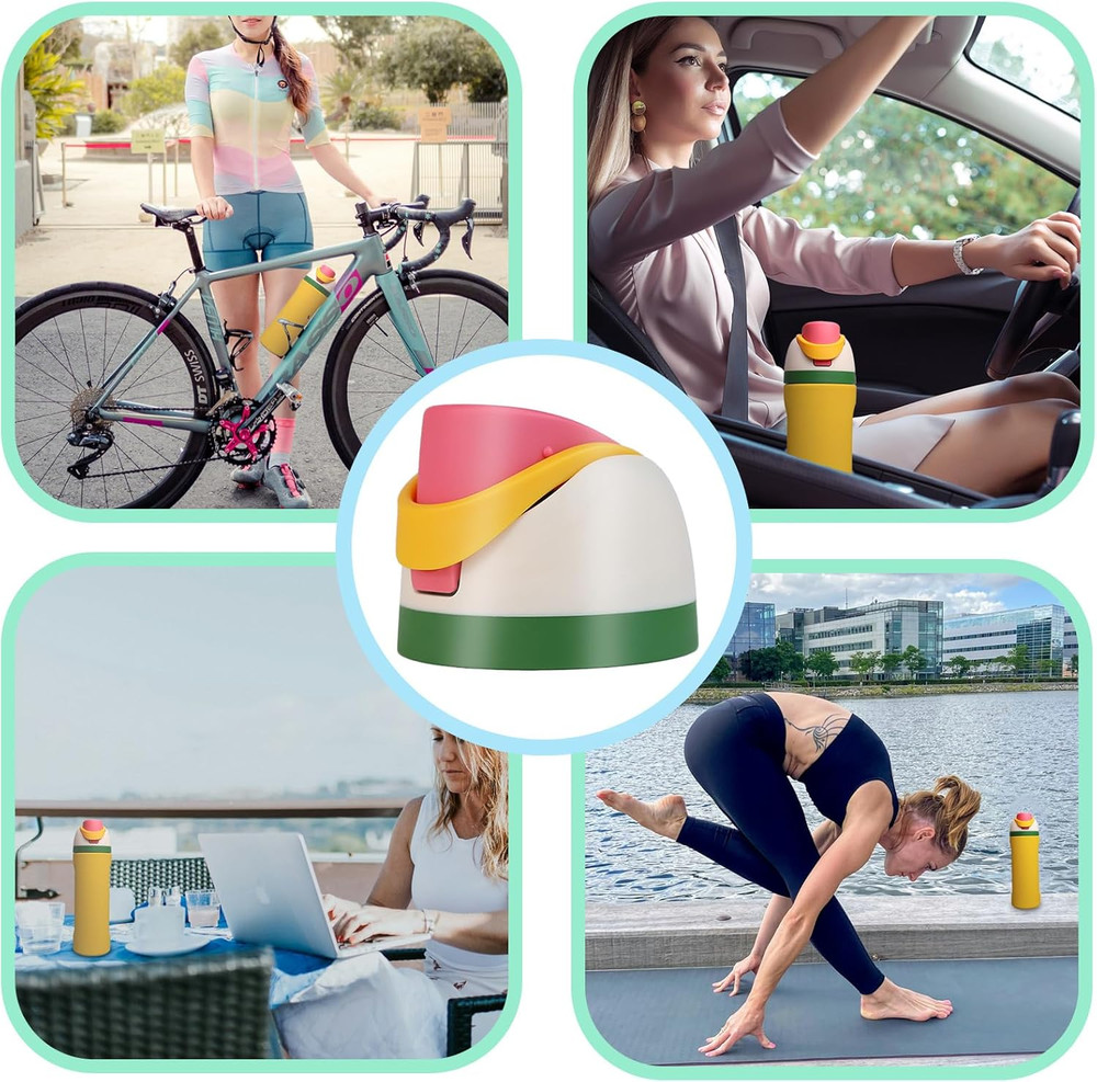 Owala Freesip Replacement Lid, Leakproof, BPA-Free, Forest Green