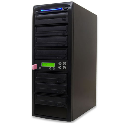 Produplicator USB Drive to 6 CD DVD Duplicator: Flash Memory to Disc Copier