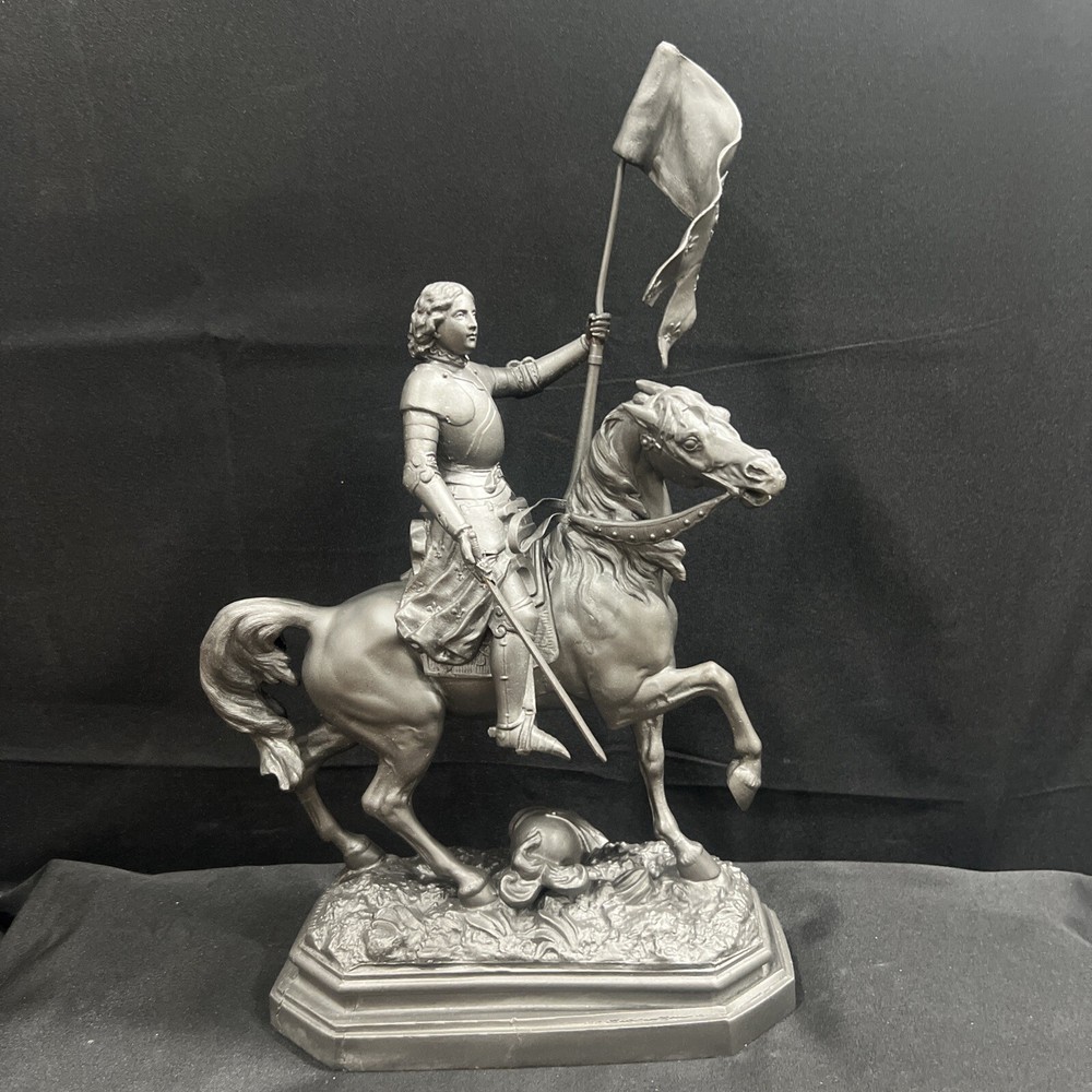 Vintage Iron Warrior Statue 7.5 Lbs Weight