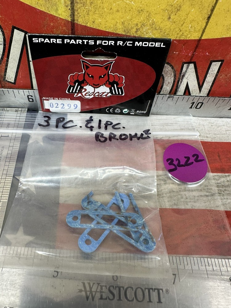 Redcat Racing 02299 Exhaust Gasket 3pc.