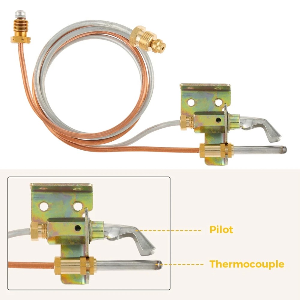 Universal Pilot Assembly 24-Inch Propane Gas Furnaces Boilers Water Heaters 3X