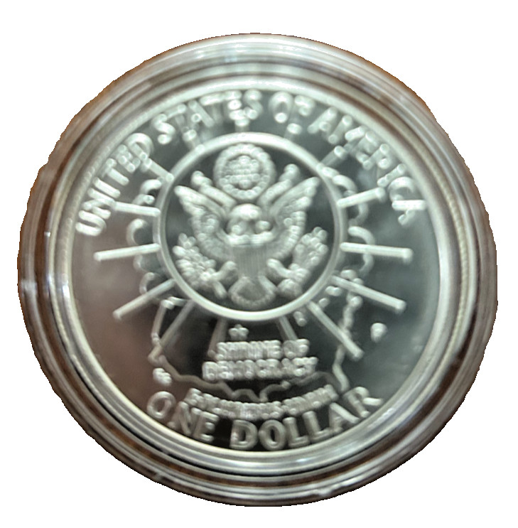 1991-P Mount Rushmore Commemorative Silver Dollar Uncirculated