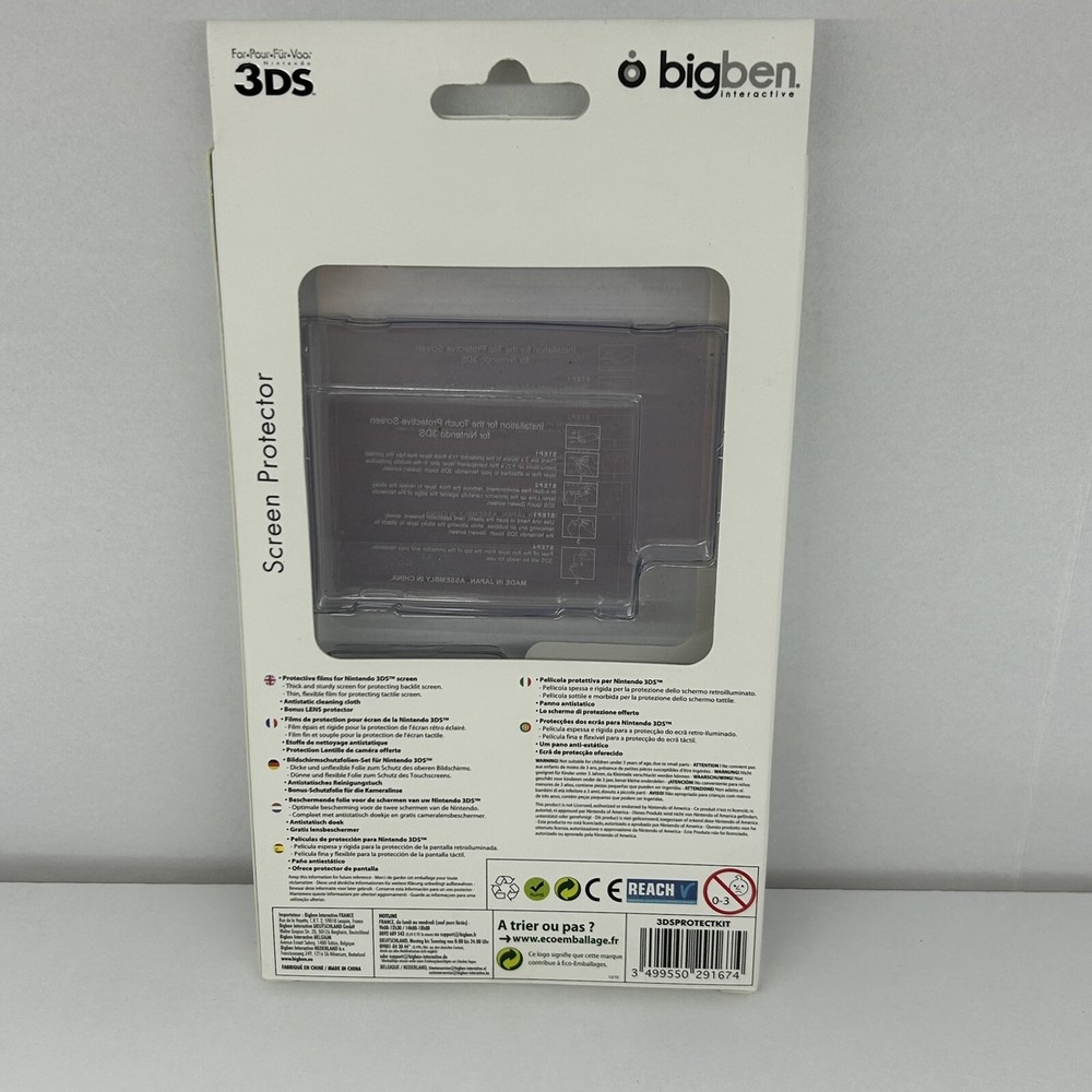 New nintendo 3ds screen protector +LENS Protector