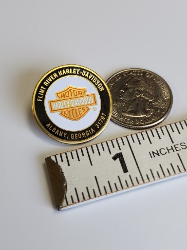 Flint River Harley Davidson Lapel Pin Albany Georgia