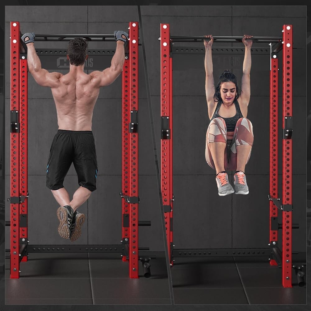 3"x3" Power Cage, 2400lbs Multi-Function Power Rack - NEW IN BOX