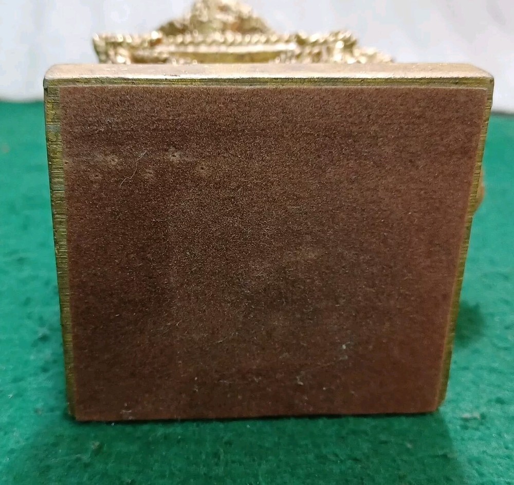 Vintage 2 Scholar Monkey Book Ends, Gold Gilded Heavy, "Very Nice"