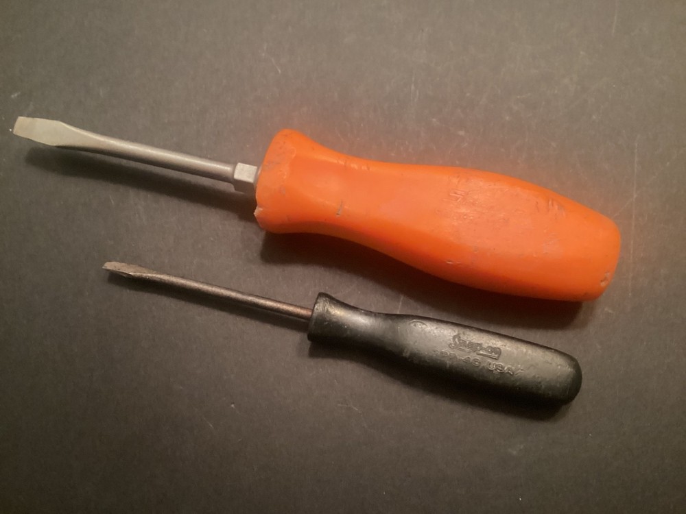 SNAP-ON Flat Head Screwdrivers SDDP31 & SPP46