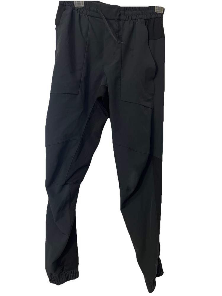 Lululemon Black Pull on Zipper Back Pocket  Athletic Pants Size Small Jogger