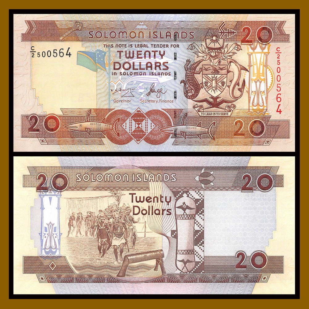 Solomon Islands 20 Dollars, 2006 P-28 Unc