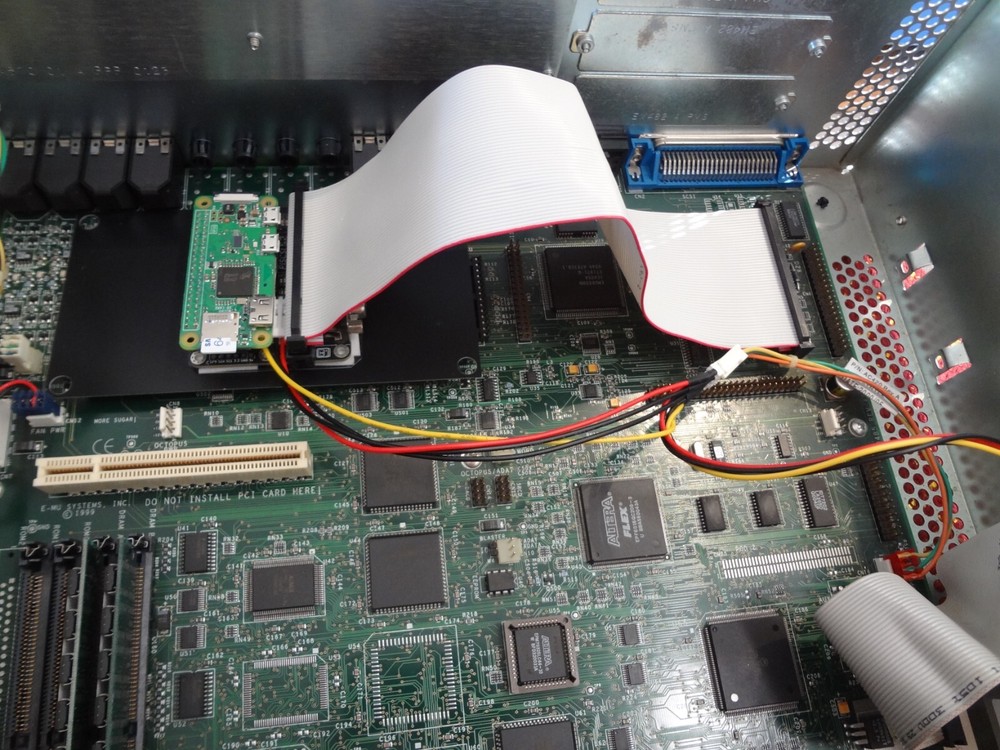 EMU Sampler PiScsi V2.7 - Raspberry Pi Zero 2 W - Sandisk 256gb SD, Power cable