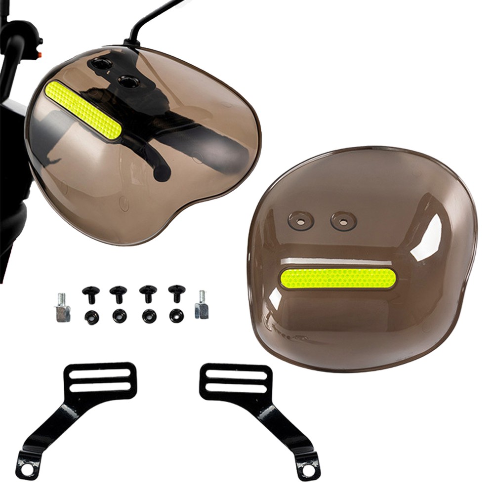 Motorcycle Hand Guard Cold Wind Deflector Windshield Shield Protector Universal