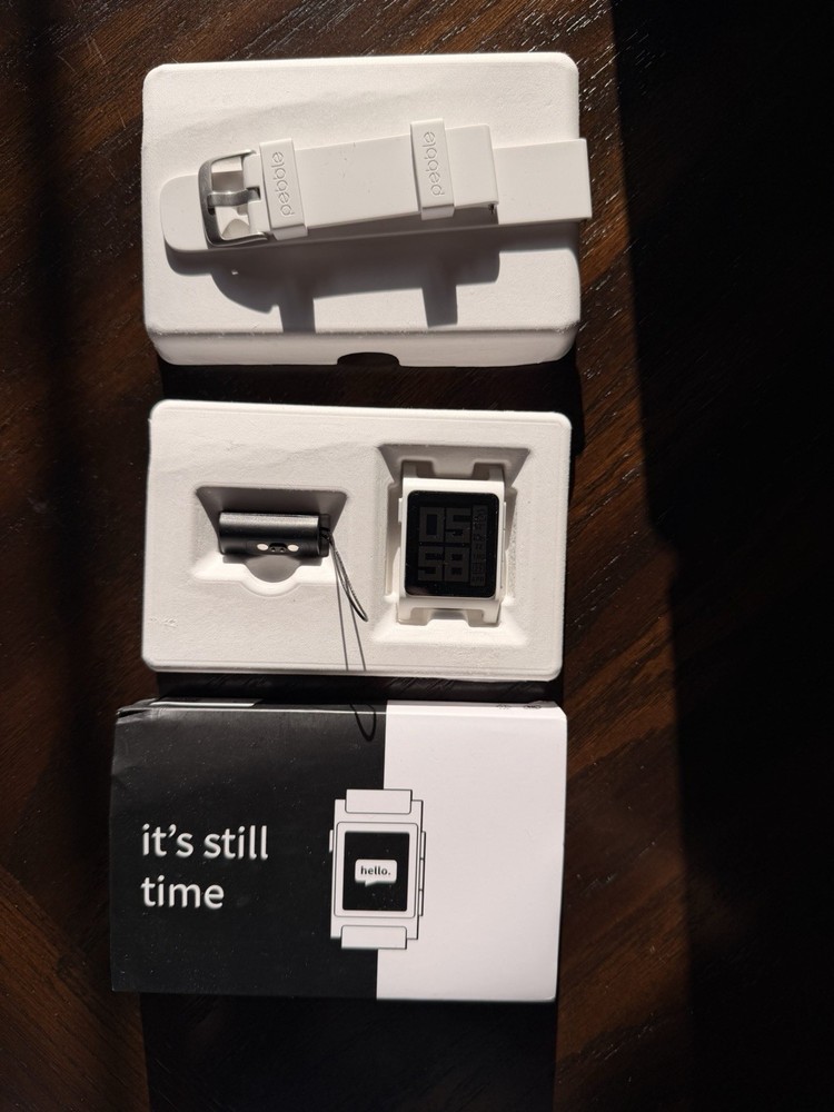 Pebble 2 Duo - White - Smart Watch