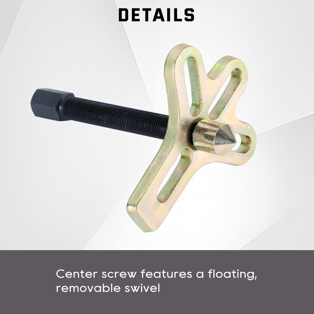 13-Piece Harmonic Balancer Puller Kit - Precision Tools for Damage-Free Repair