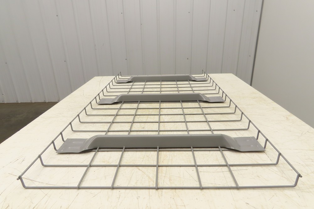 New Pallet Rack Wire Deck 24x46" Waterfall 3 Flared Channel Racking 2500lb Mesh