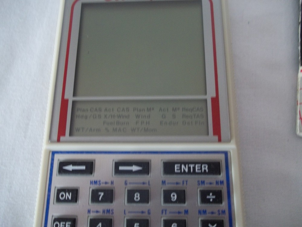 Working ASA Pathfinder CX-1 Flight Computer with Instruction Manual Booklet