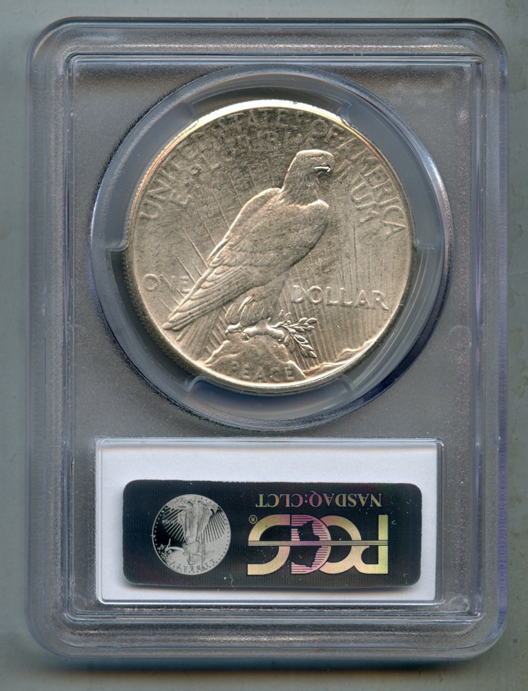 1927 Peace Silver Dollar PCGS MS 63
