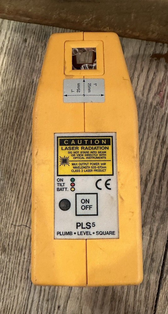 PLS 5 Laser With Case PLEASE READ DESCRIPTION