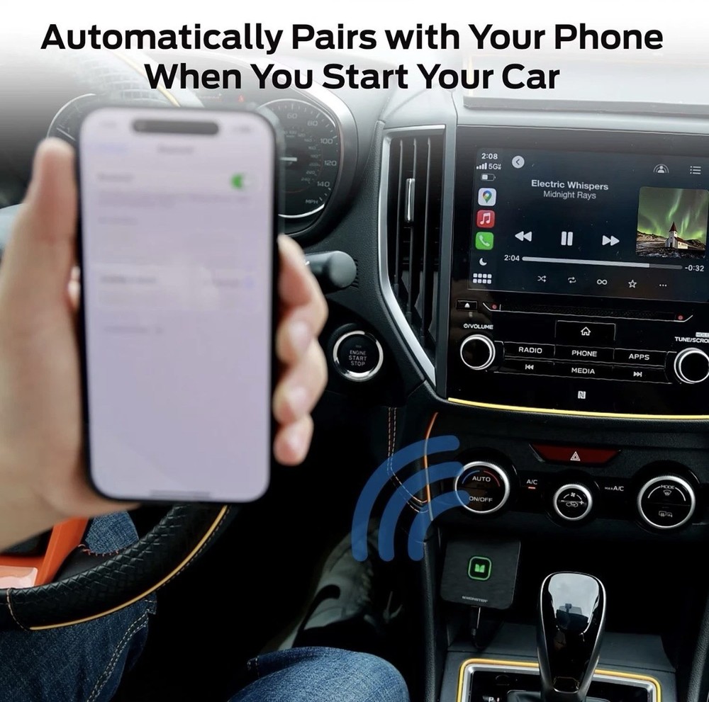 Monster Wireless CarPlay & Android Auto Adapter